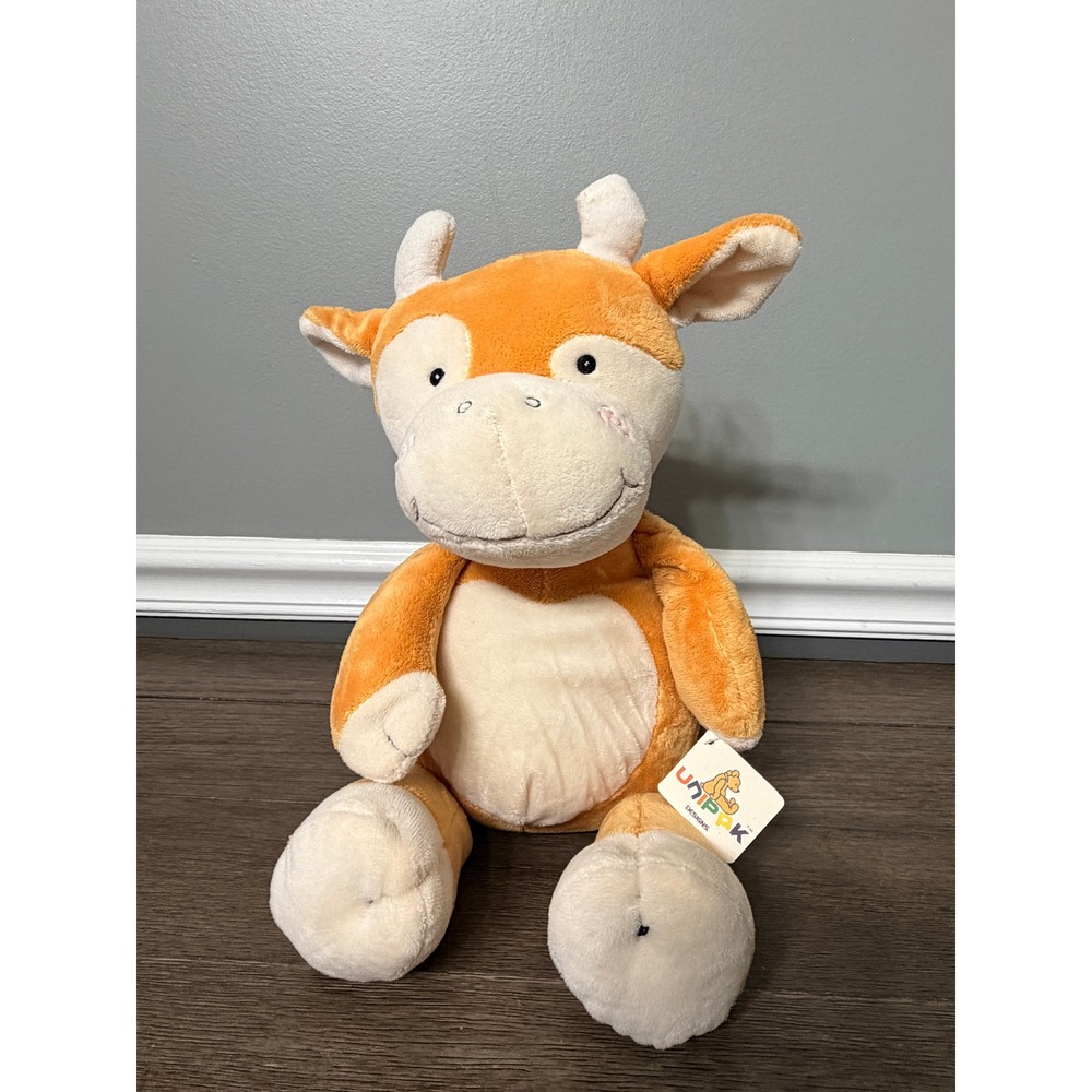 Unipak Designs Bull Cow Plush